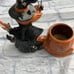 Yankee candle bony witch candle holder decor halloween