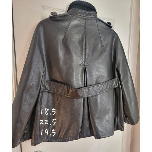 3.1 Phillip Lim Zip Utility Leather Jacket S