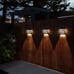Timeflies Solar Wall Lights Outdoor, Garden Decorative Fence Post Lights
