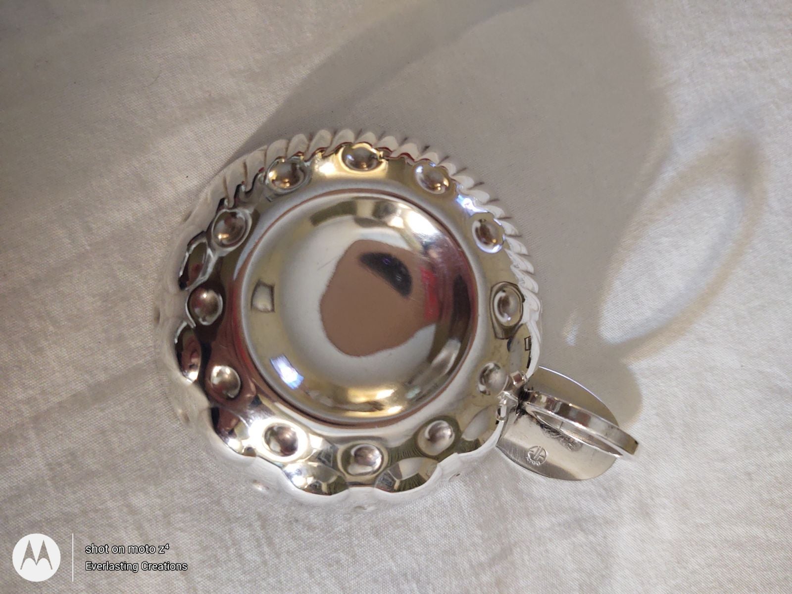 c1880 Named French 950 Silver Wine Tasti