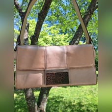Vintage Calvin Klein Metallic Gold Handbags