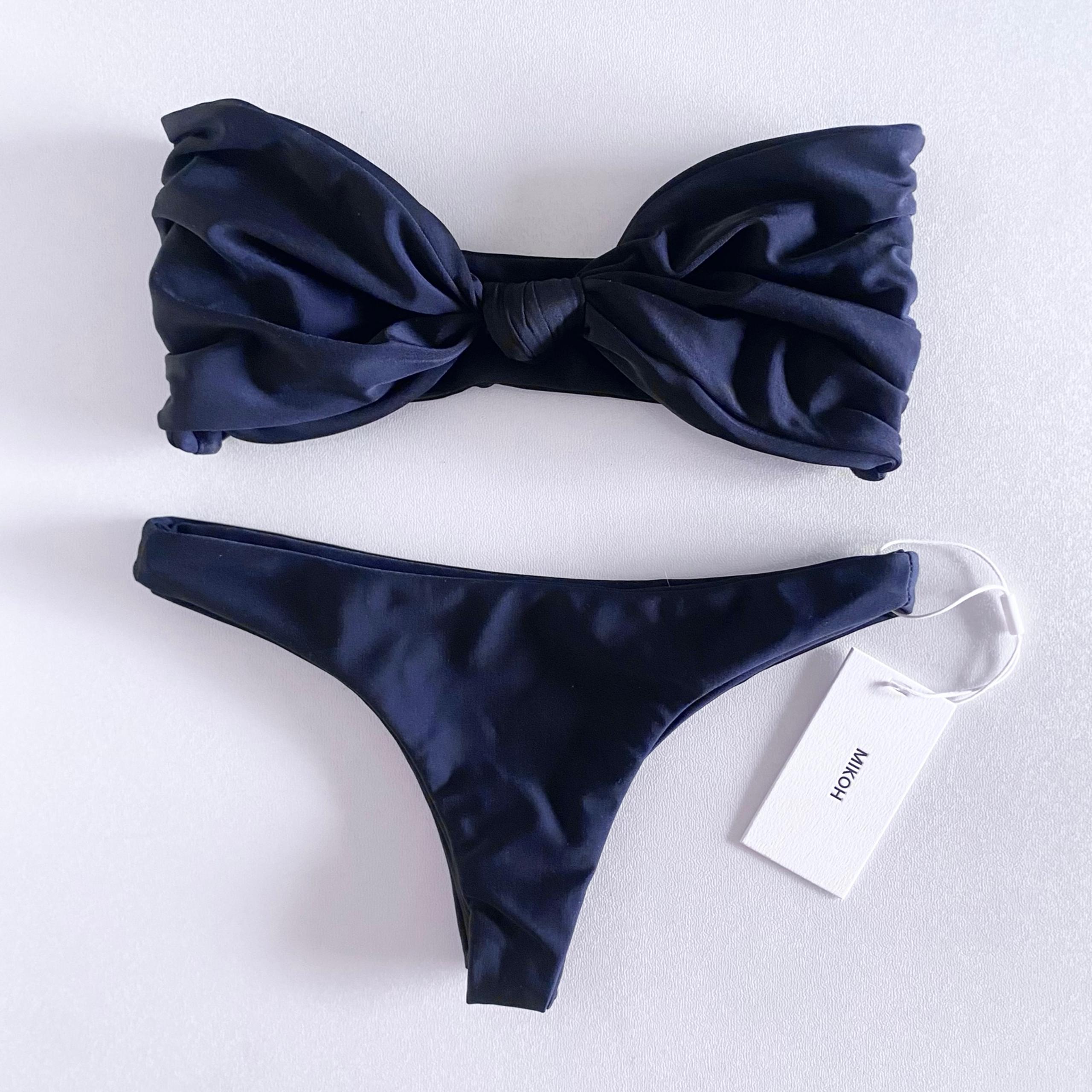 NEW Mikoh “Carmel” top in Small & “Lahaina” bottom in XS set in Black