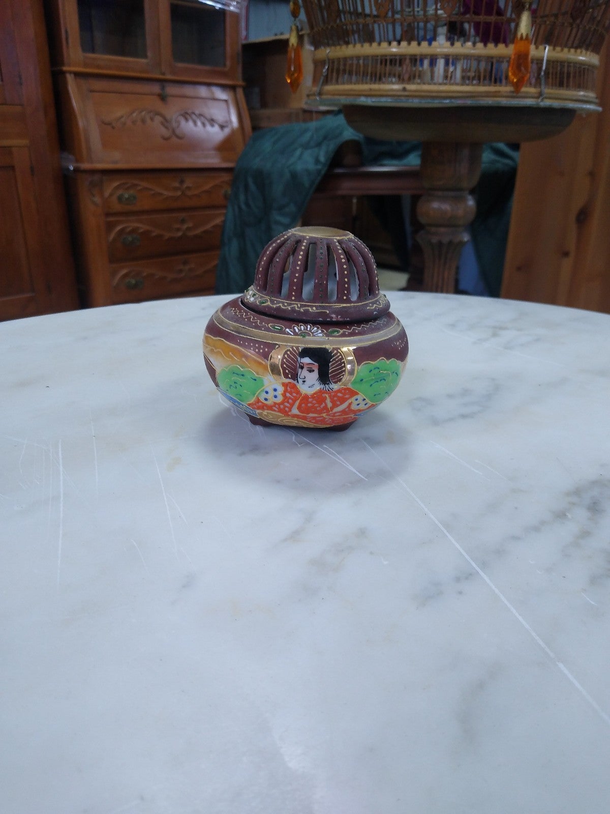 Antique incense burner