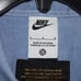 Lot Of 2 NIKE Life Oxford Blue Gray Button Down Long Sleeve Shirts Size L