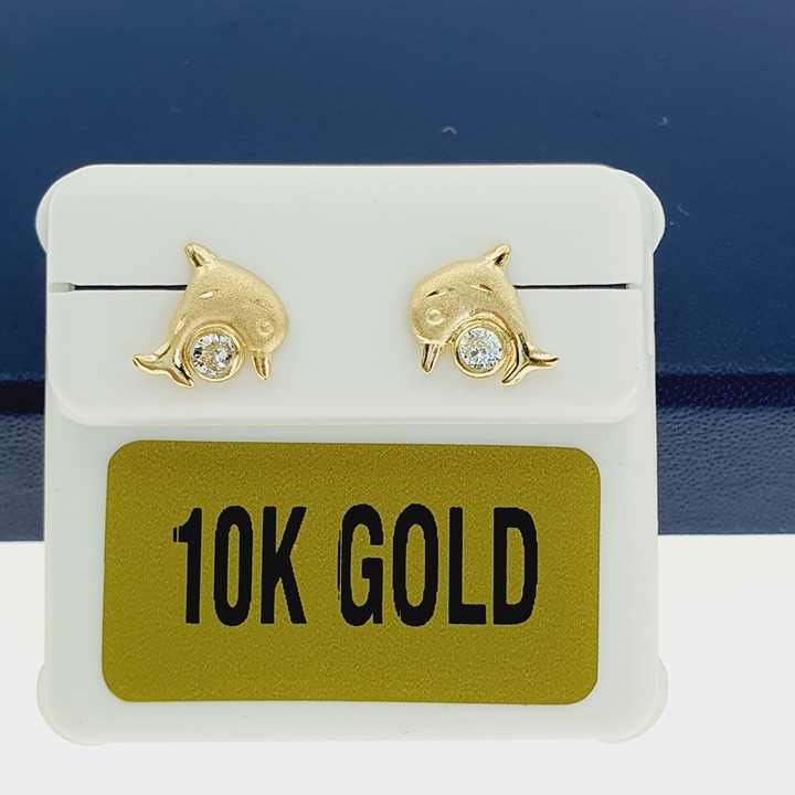 10K Gold Earrings for Women/Girl, Best Gift for Women/Girl, US110K1055