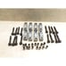 1981 Kawasaki CSR KZ650-H Engine Camshaft Cap Covers Dowels Bolts JPA AP-295