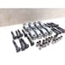 1981 Kawasaki CSR KZ650-H Engine Camshaft Cap Covers Dowels Bolts JPA AP-295