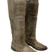 FRYE Women's Paige Tall Riding Boots Grey (Look Taupe) 7.5 M