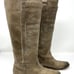 FRYE Women's Paige Tall Riding Boots Grey (Look Taupe) 7.5 M