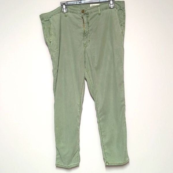Cosmic Blue Love Green Skinny Fit Trousers
