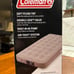 Coleman Quickbed Twin Size 9.5 Inch Elite Air Mattress Bed with Built-In 4D Pump