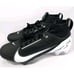 Nike Vapor Edge Pro 360 2 Football Cleats (DA5456-001) Black / White Sz 10.5