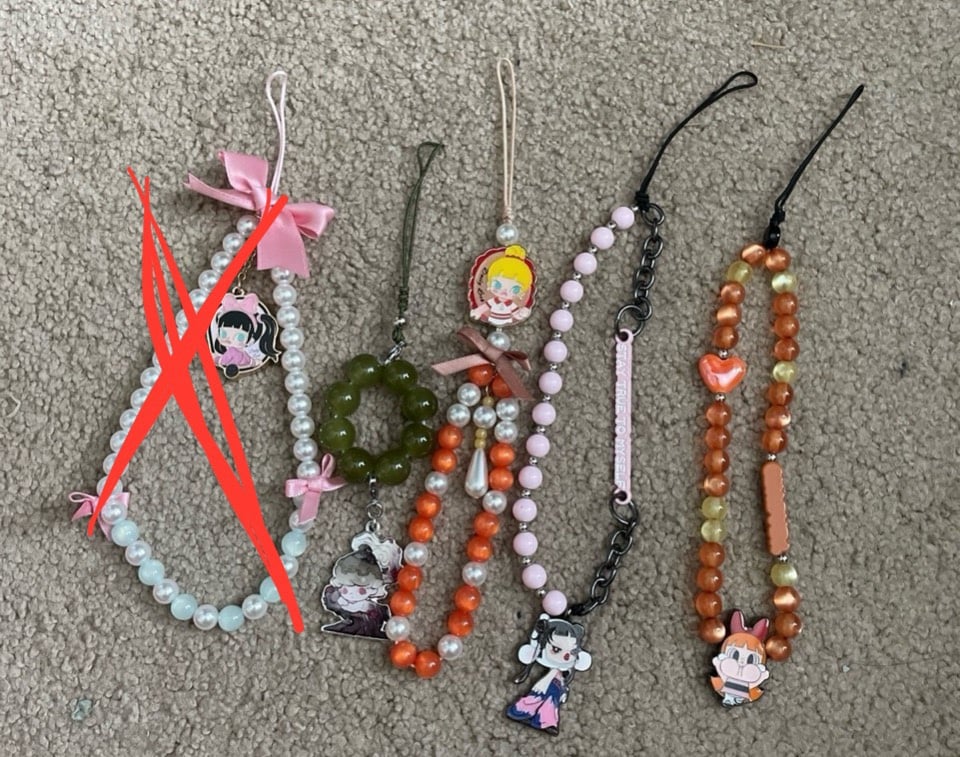 Pop Mart: Phone Charm Bundle [READ DESC.]