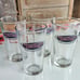 Brand new Detroit Speed pub glass set of 4
