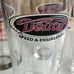Brand new Detroit Speed pub glass set of 4