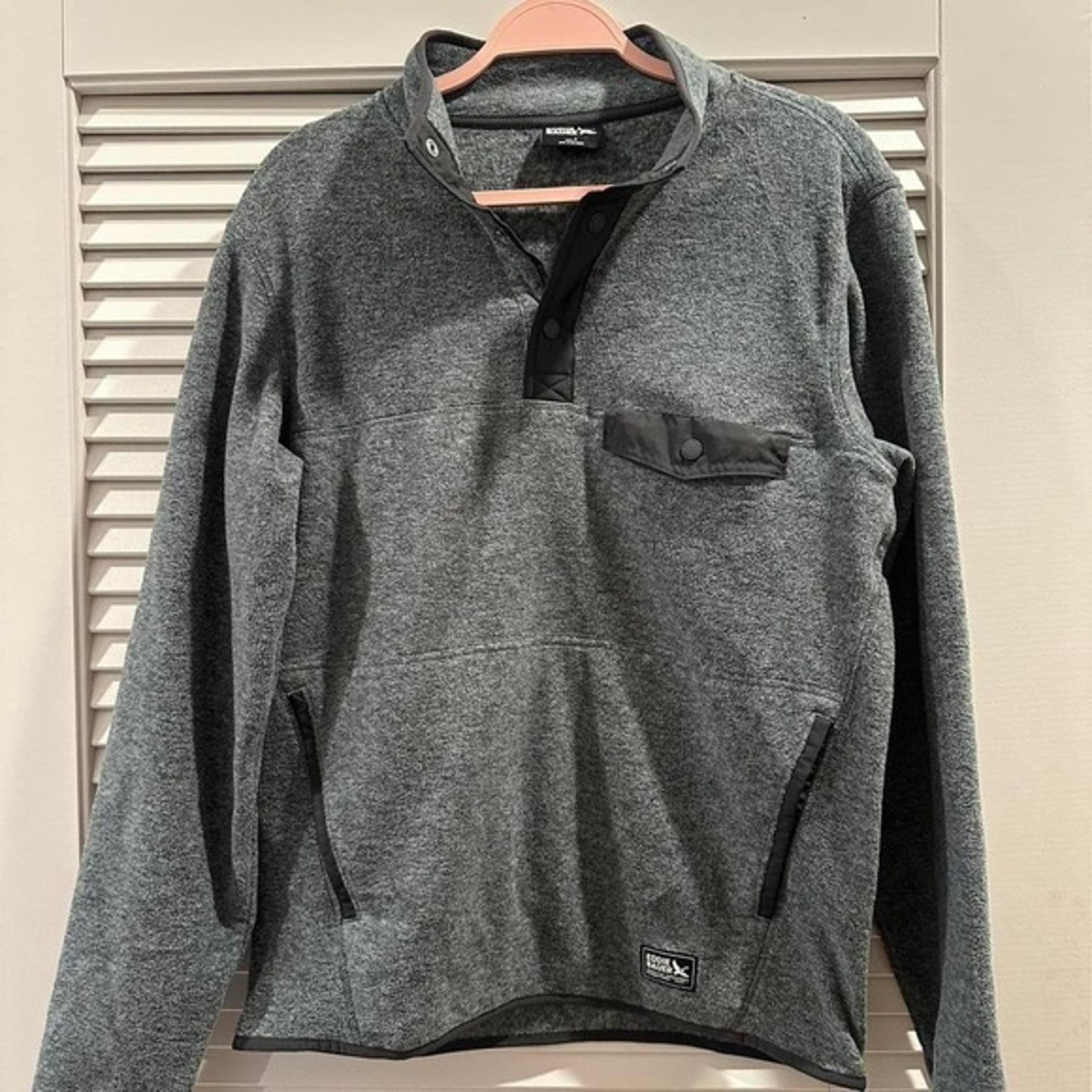 Eddie Bauer Grey Sweatshirt – Men's Size Small