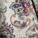 Robert Graham Button down Embroidered Large Long sleeve shirt. Flip Cuff Details