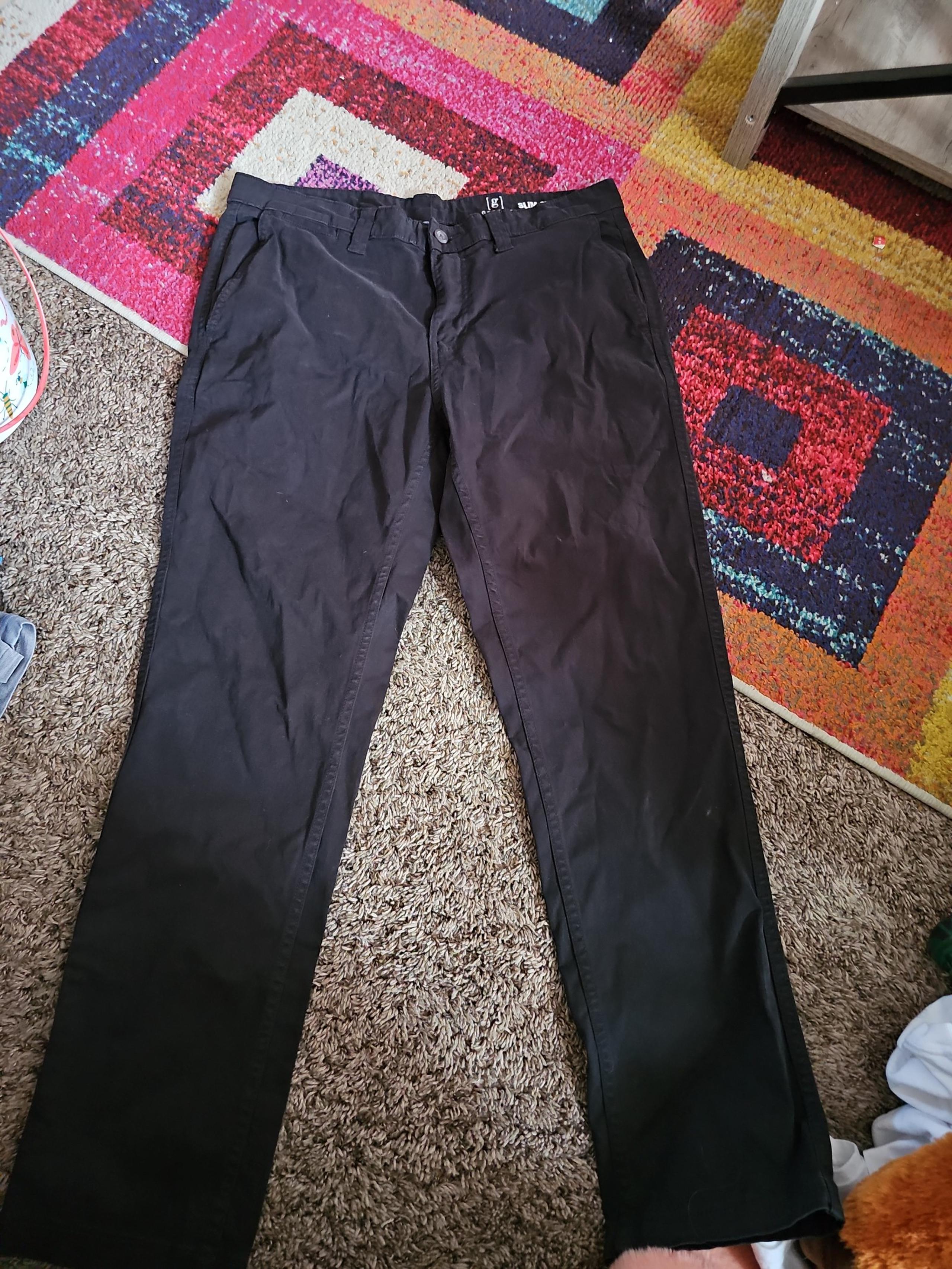Mens black pants