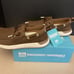 New! Mens Reef Swellsole Pier Brown Boat Shoes. Size 9.5. Nice Shoes!!!