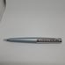 CROSS ballpoint pen, aqua blue with silver decorations, comes with a gift box.