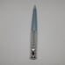 CROSS ballpoint pen, aqua blue with silver decorations, comes with a gift box.