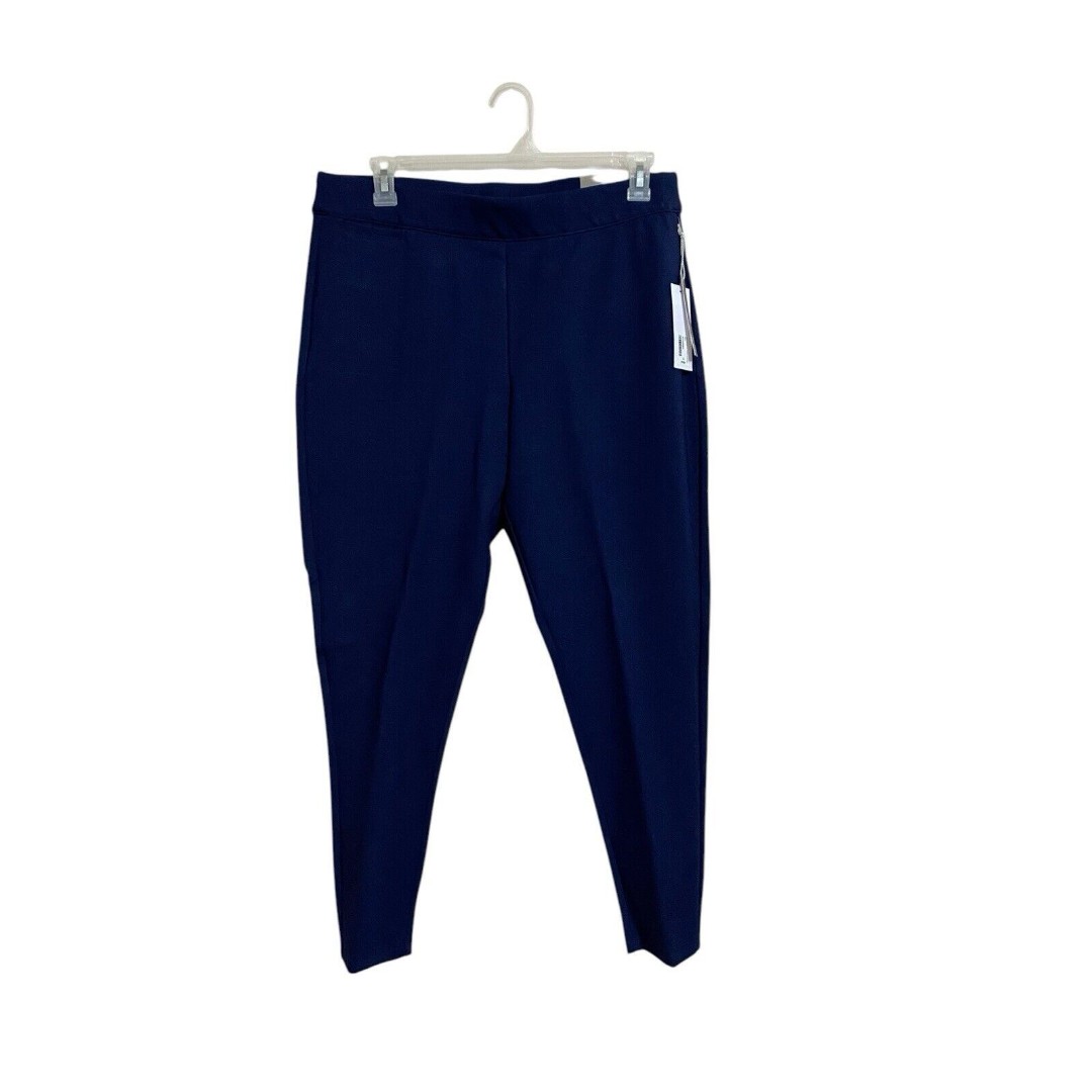 Soft Surroundings Ponte Leggings Size XL Blue New