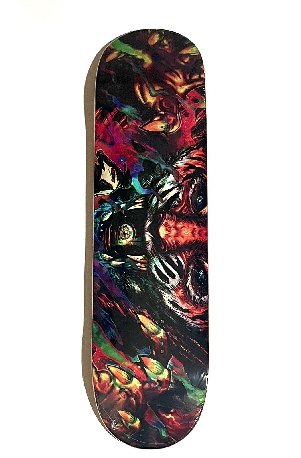 Hotline Miami 2 The Son 8.5 Skateboard Deck Board ONLY - No Trucks Wheels
