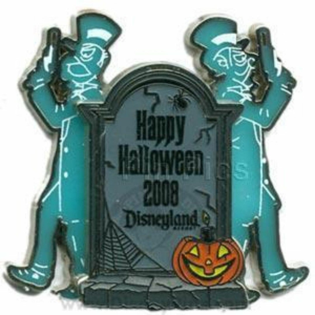 Disney Pin 64811 DLR Happy Halloween 2008 The Haunted Mansion Duelers LE 1000