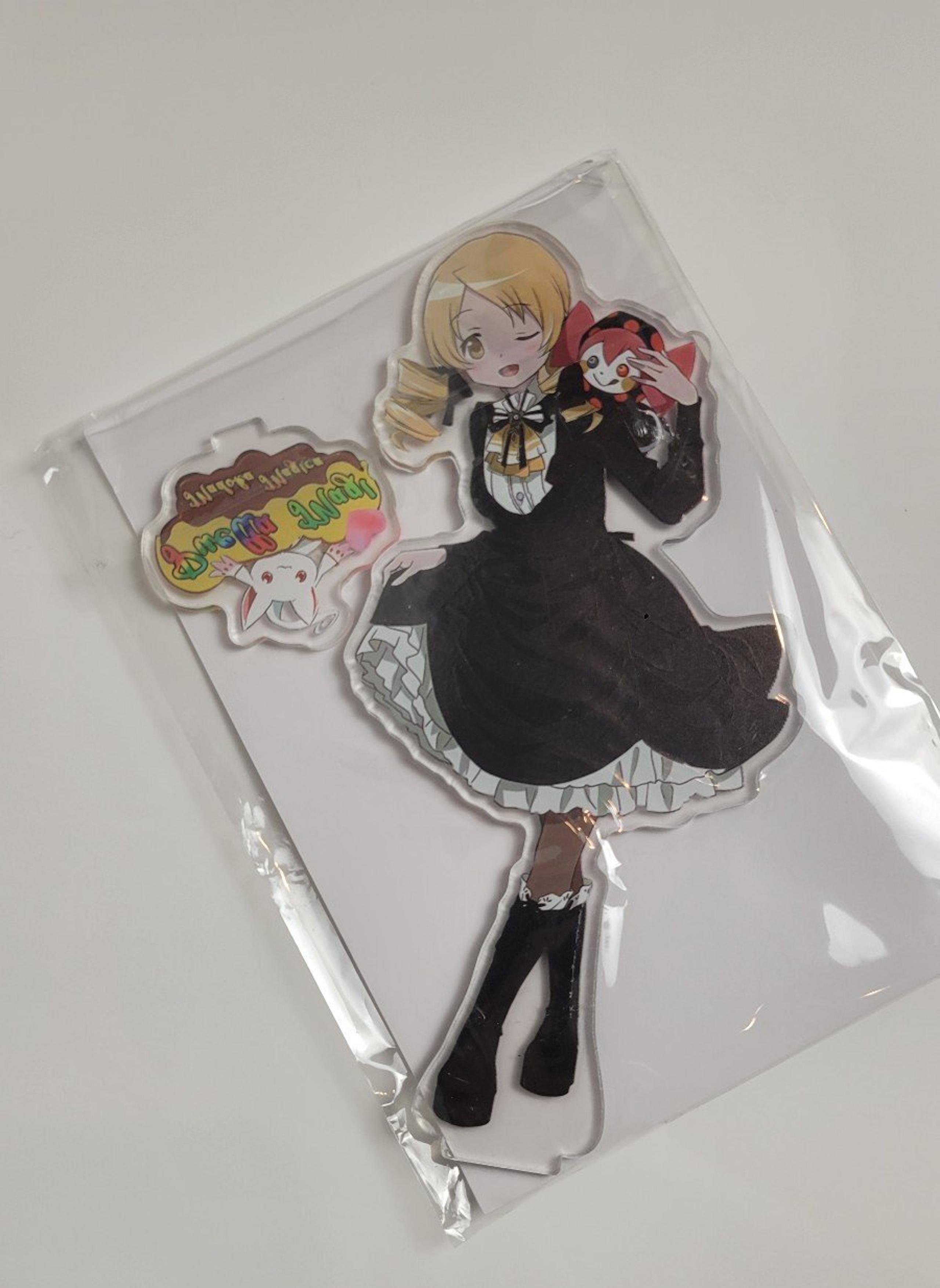 Acrylic Stand High Resolution 6" tall Mami Puella Magi Madoka Magica