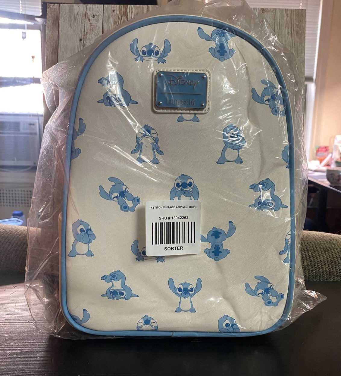 Disney Loungefly Stitch Vintage AOP Mini Backpack