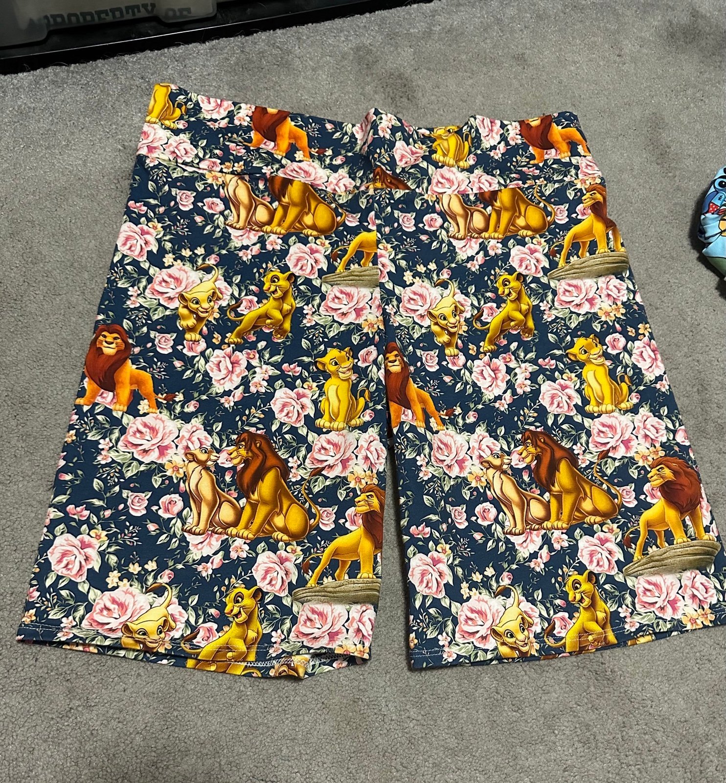 Wild rich kids disney bikers Lion King shorts