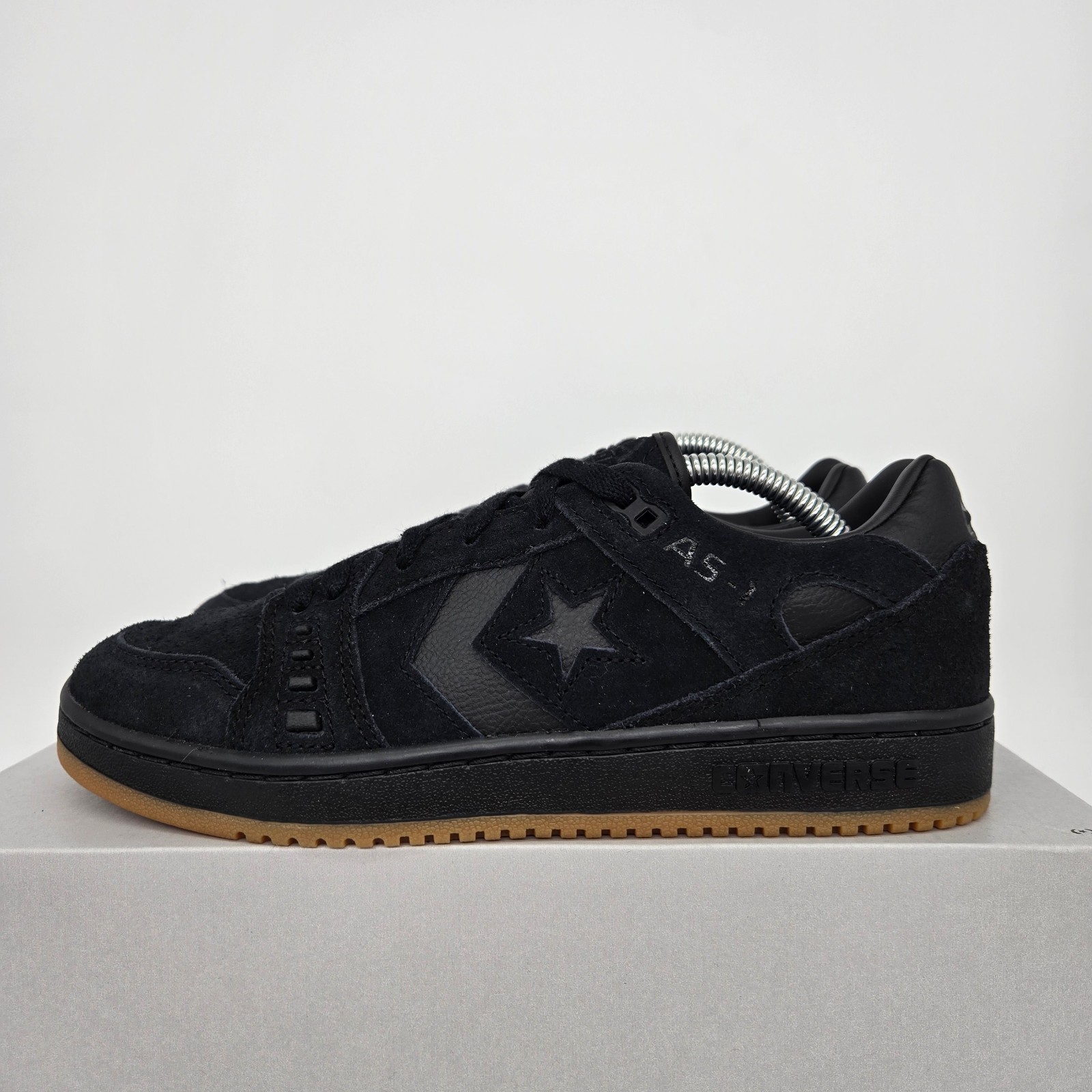 New Converse AS-1 Pro Black & Gum Skate Shoes Women's Size 9