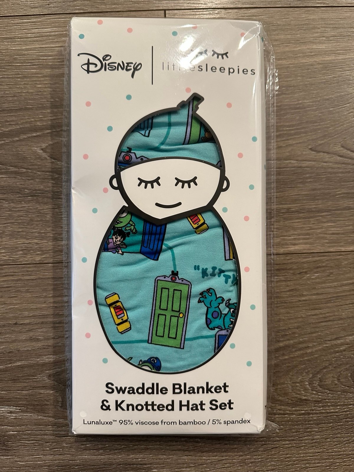 SOLD OUT Little Sleepies Disney Monsters Inc Swaddle *NIB*