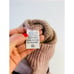 Vintage Diamond Print Mohair Turtleneck Sweater Pink