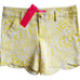 Lilly Pulitzer Palmita Stretch Short Lillys Lemon Sea Cups Scalloped Size 0
