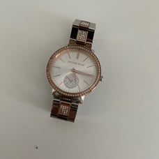 Michael Kors Jaryn Pave Two-Tone Watch
