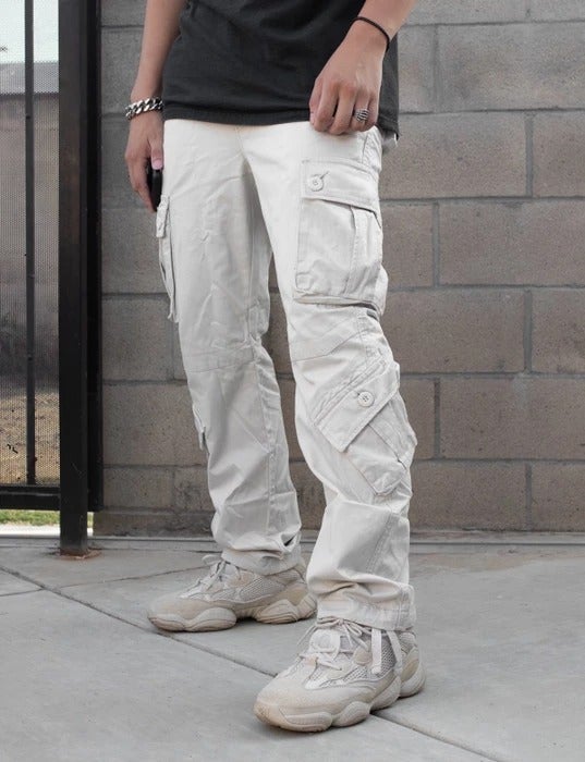 【SATIIIZ】Robel Track Nylon Cargo Pants Cargo Pants – BLACKTAILOR