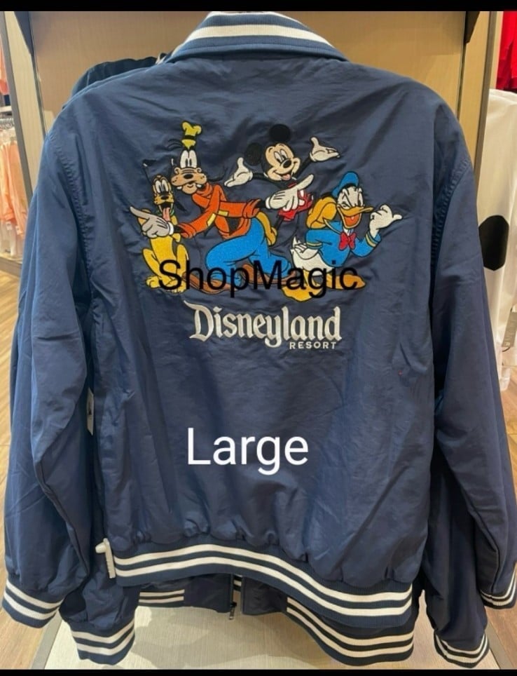 Mickey and Friends disneyland zip up winder breaker jacket
