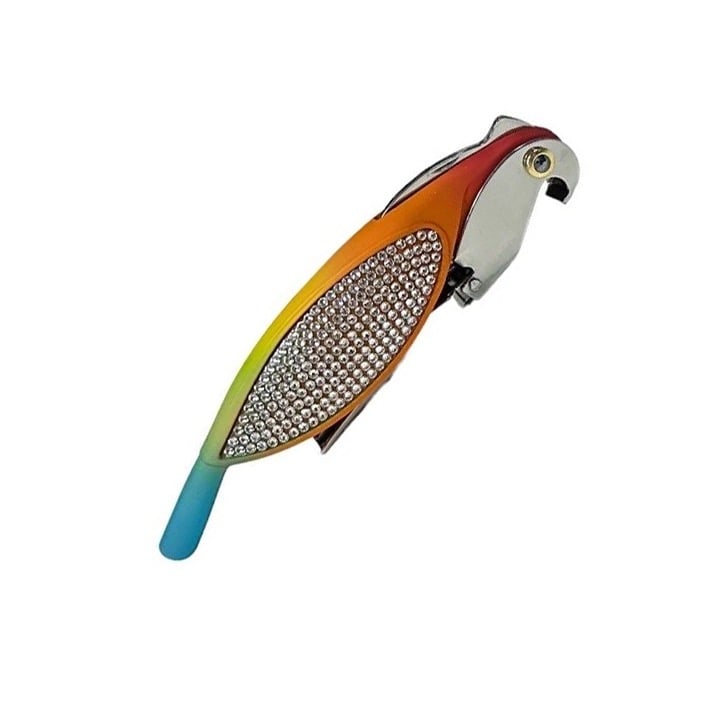Swarovski Parrot Wine Opener NWT