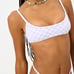 Frankie’s Bikinis Dallas Checkered Bikini Bralette