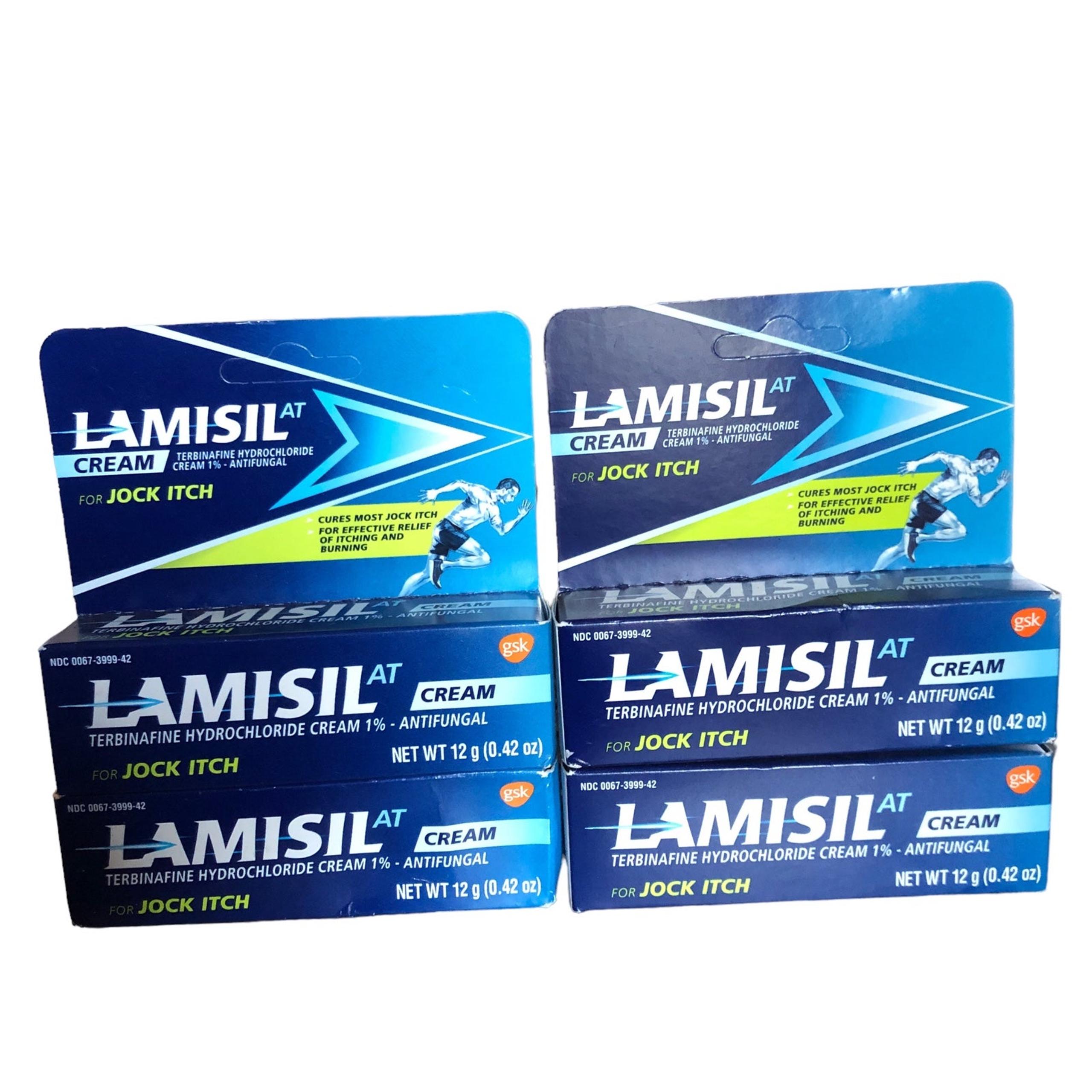 (4) Lamisil AT Cream for Jock Itch 0.42 oz each Exp. 12/22 NIB