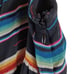 Lauren Ralph Lauren Plus 20W Tiered Ruffle Black Rainbow Stripe Lined Maxi Skirt