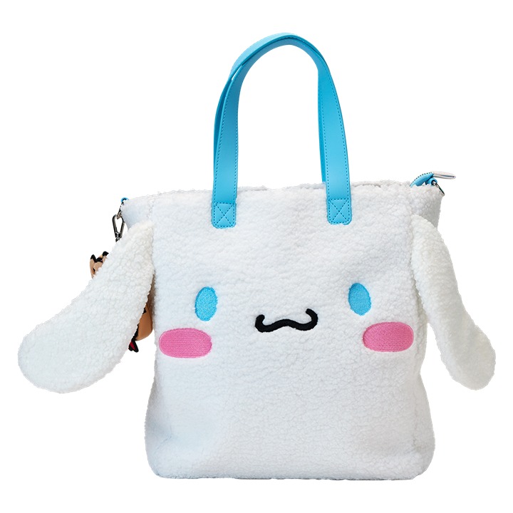 Sanrio Cinnamoroll Cosplay Sherpa Tote Bag With Coin Bag