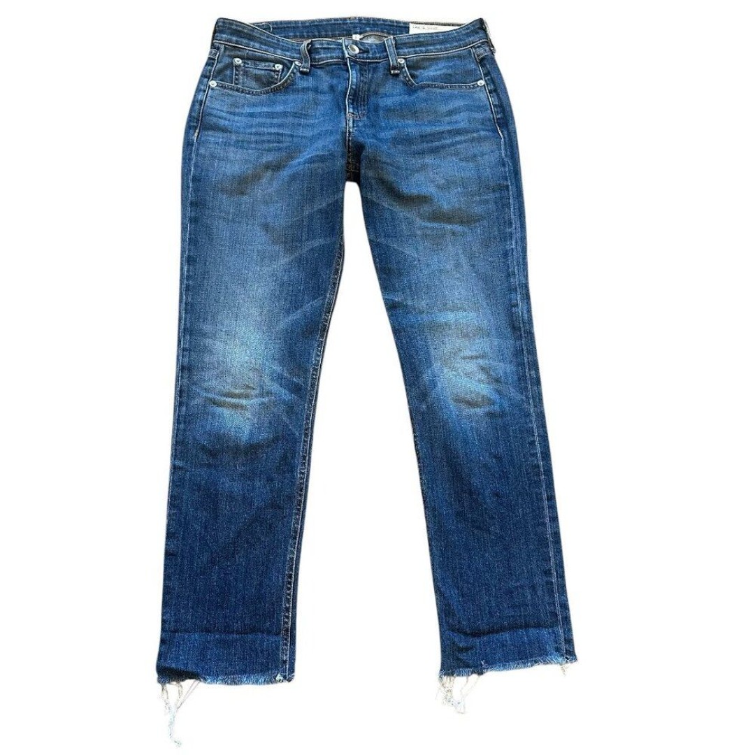Rag & Bone Dre Low-Rise Slim Boyfriend Jeans Pants Mariposa Size 26 Women's NWOT