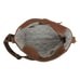 Myra Bag Handmade Carolina Shoulder Bag Upcycled Canvas & Cowhide Leather