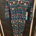 Disney Christmas Pajamas One Piece Youth Small