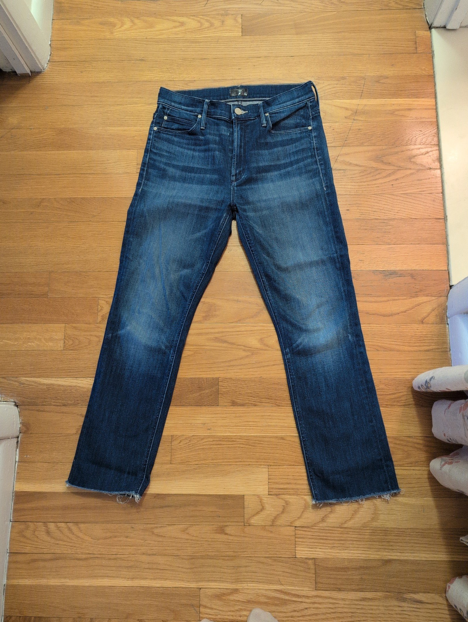 Mother the mid rise Dazzler size 28