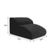 POOCH-LABS Black Removable Dog Stairs 2/3 Steps Ramp