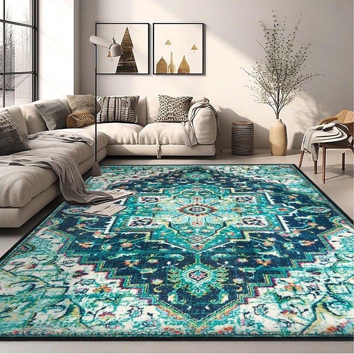 5x7 Vintage Soft Boho Area Rug