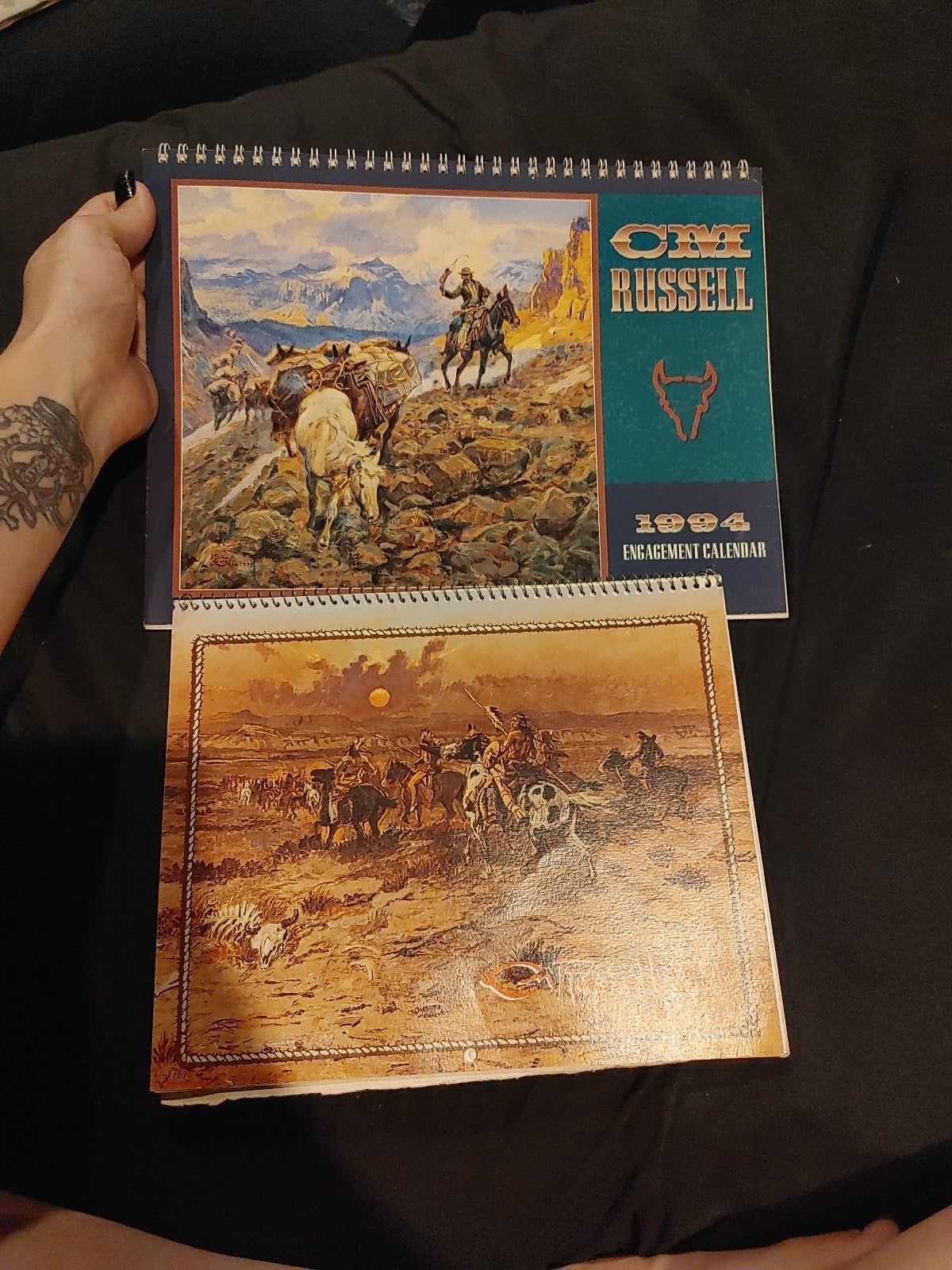 Civi Russell vintage calendars